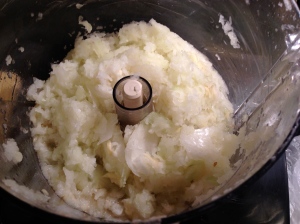 onions grated in food processor