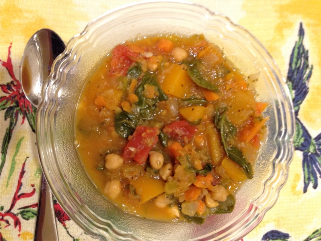 Italian Stew w/Winter Squash and Chickpeas