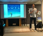 Matt De La Pena talked about how the book started as a poem.